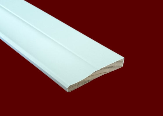 Cubierta decorativa blanca residencial que moldea el PVC celular del 100%