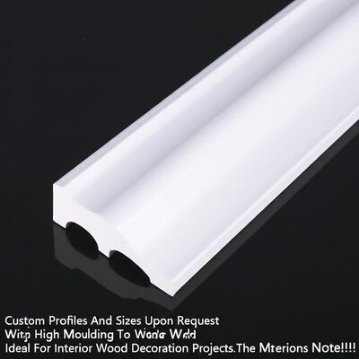 Custom Profiles And Sizes Available Upon Request Decorative Wooden Mouldings With High Resistance To Wear And Tear And Easy To Install